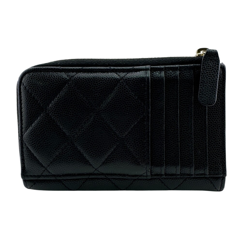CHANEL Black Caviar Leather Wallet - Picture 2 of 11